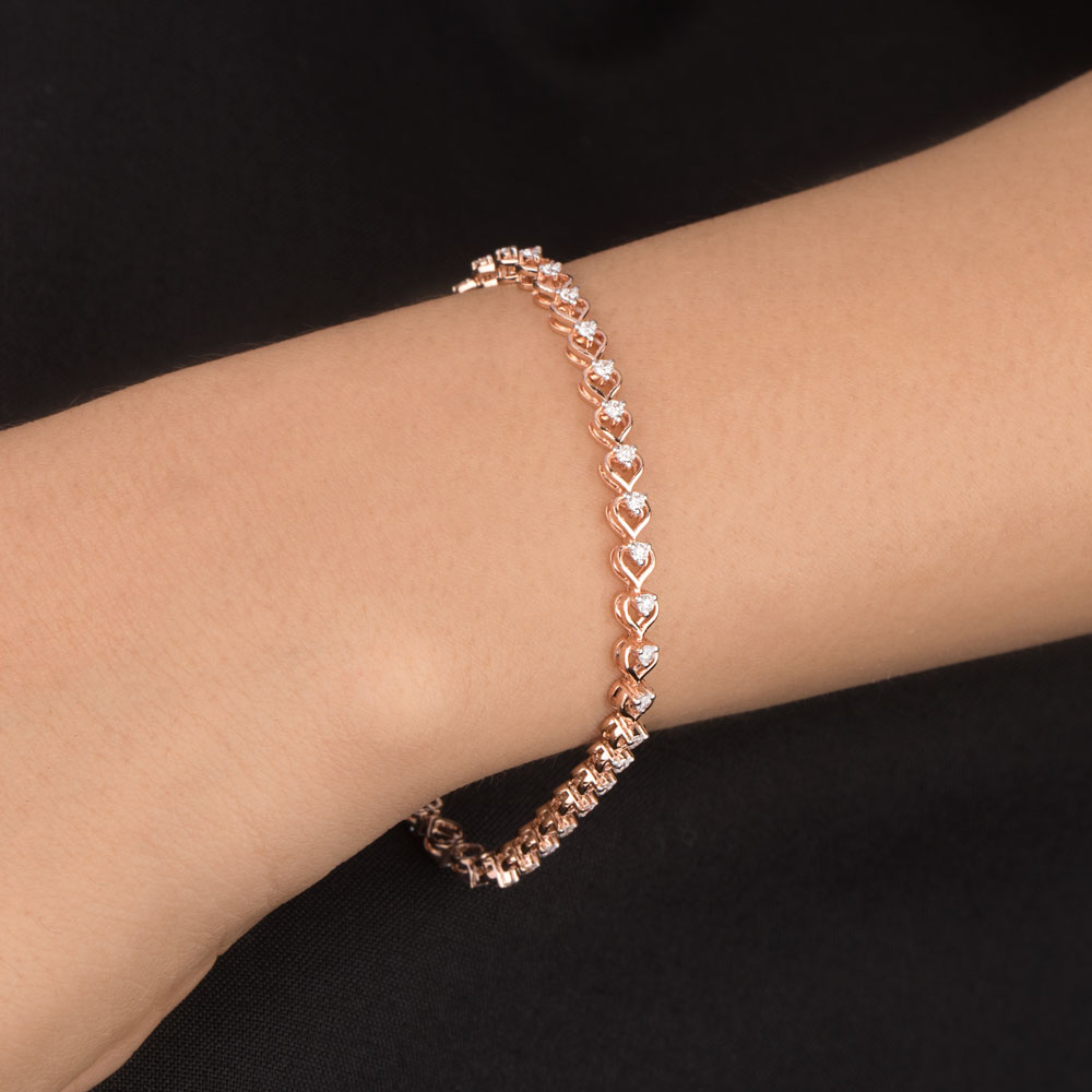 Delicate Bracelets – 14K Rose Gold | Gharenu GH004WBRBSP11061 Delicate Bracelets – 14K Rose Gold | Gharenu GH004WBRBSP11061