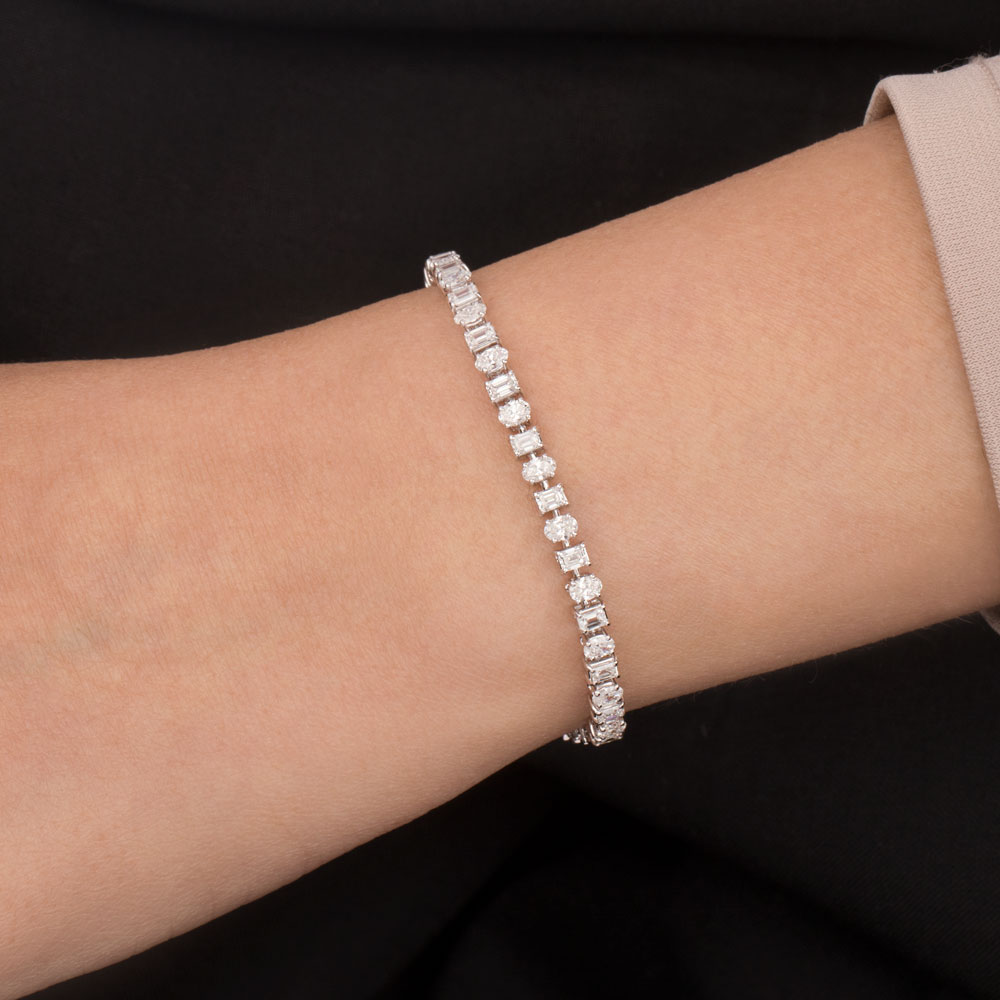 Delicate Bracelets – 18K White Gold | Gharenu GH004WBRBSP11112 Delicate Bracelets – 18K White Gold | Gharenu GH004WBRBSP11112