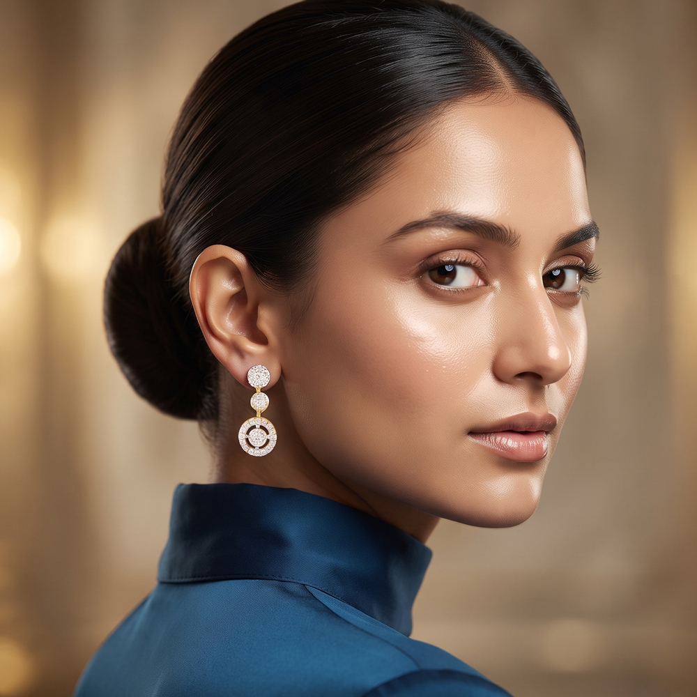 Danglers – 14K Yellow Gold | Gharenu GH005ERGCE97930 Danglers – 14K Yellow Gold | Gharenu GH005ERGCE97930