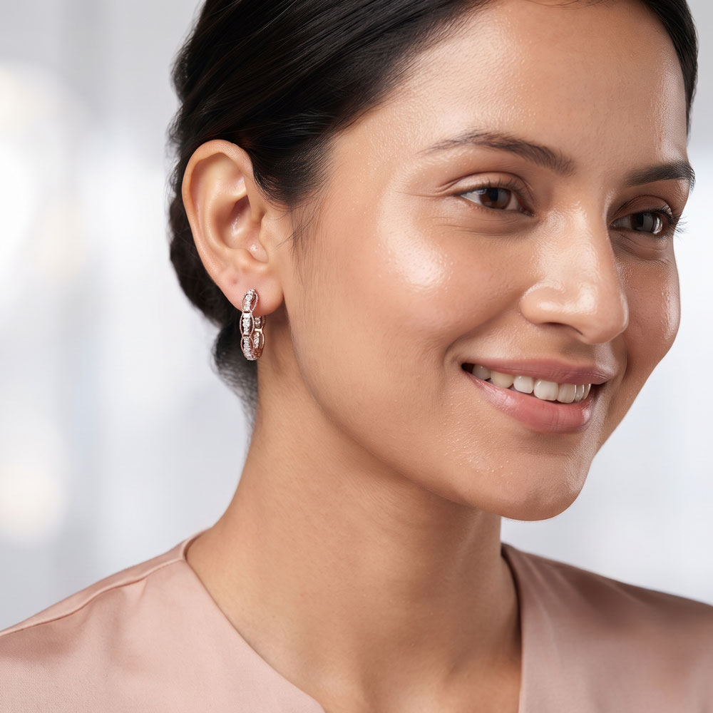 Bali – 14K Rose Gold | Gharenu GH008ERGAJE08893 Bali – 14K Rose Gold | Gharenu GH008ERGAJE08893