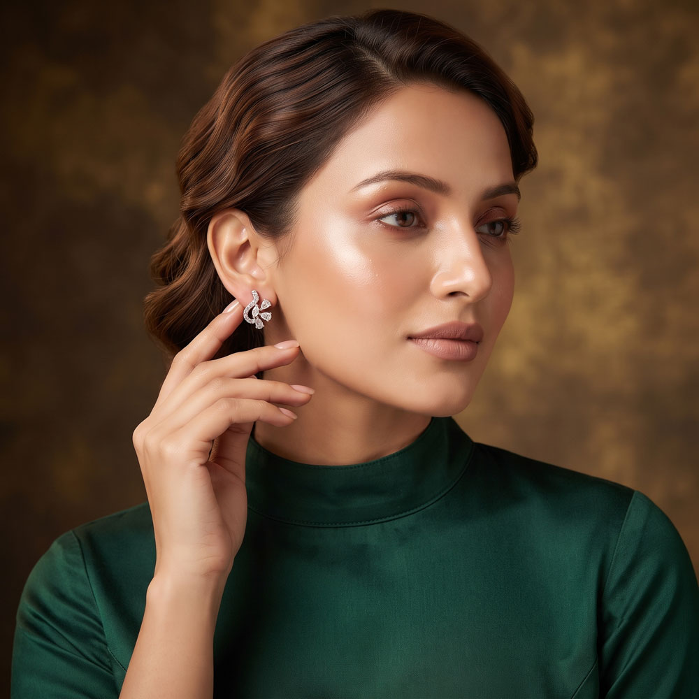 Studs – 18K Two Tone (Rose Gold + Yellow Gold) | Gharenu GH052ERGTO-120 Studs – 18K Two Tone (Rose Gold + Yellow Gold) | Gharenu GH052ERGTO-120