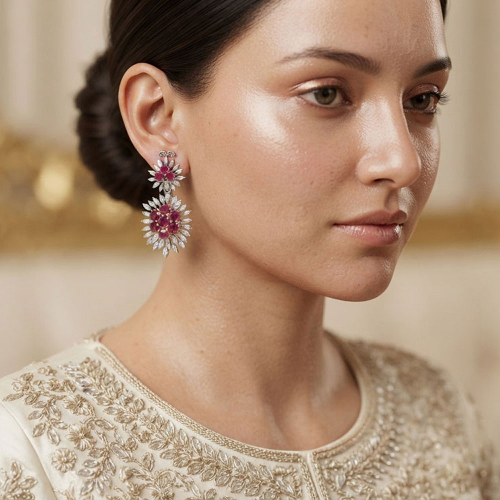 Danglers – 18K Two Tone (Rose Gold + Yellow Gold) | Gharenu GH053NEER-7230 Danglers – 18K Two Tone (Rose Gold + Yellow Gold) | Gharenu GH053NEER-7230