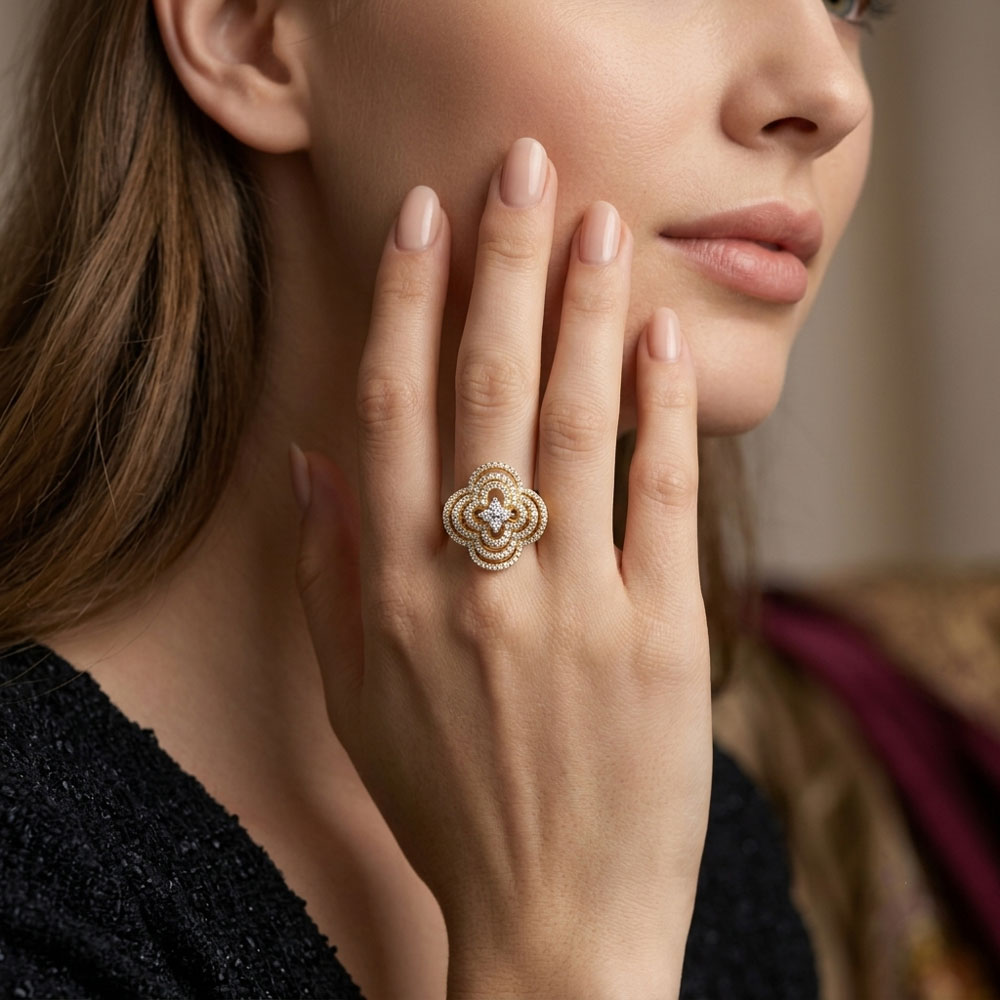 Exclusive Rings – 14K Yellow Gold | Gharenu GH001RNGHR0413 Exclusive Rings – 14K Yellow Gold | Gharenu GH001RNGHR0413