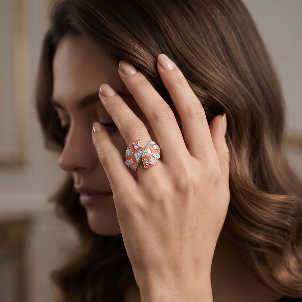 Bands – 14K White Gold | Gharenu GH004RNGNDP447171 Bands – 14K White Gold | Gharenu GH004RNGNDP447171