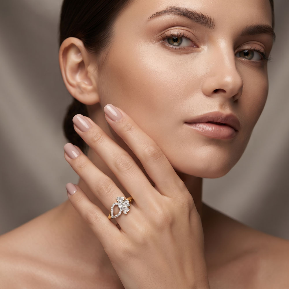 Daily Wear Rings – 18K Rose Gold | Gharenu GH007RNGR7651 Daily Wear Rings – 18K Rose Gold | Gharenu GH007RNGR7651