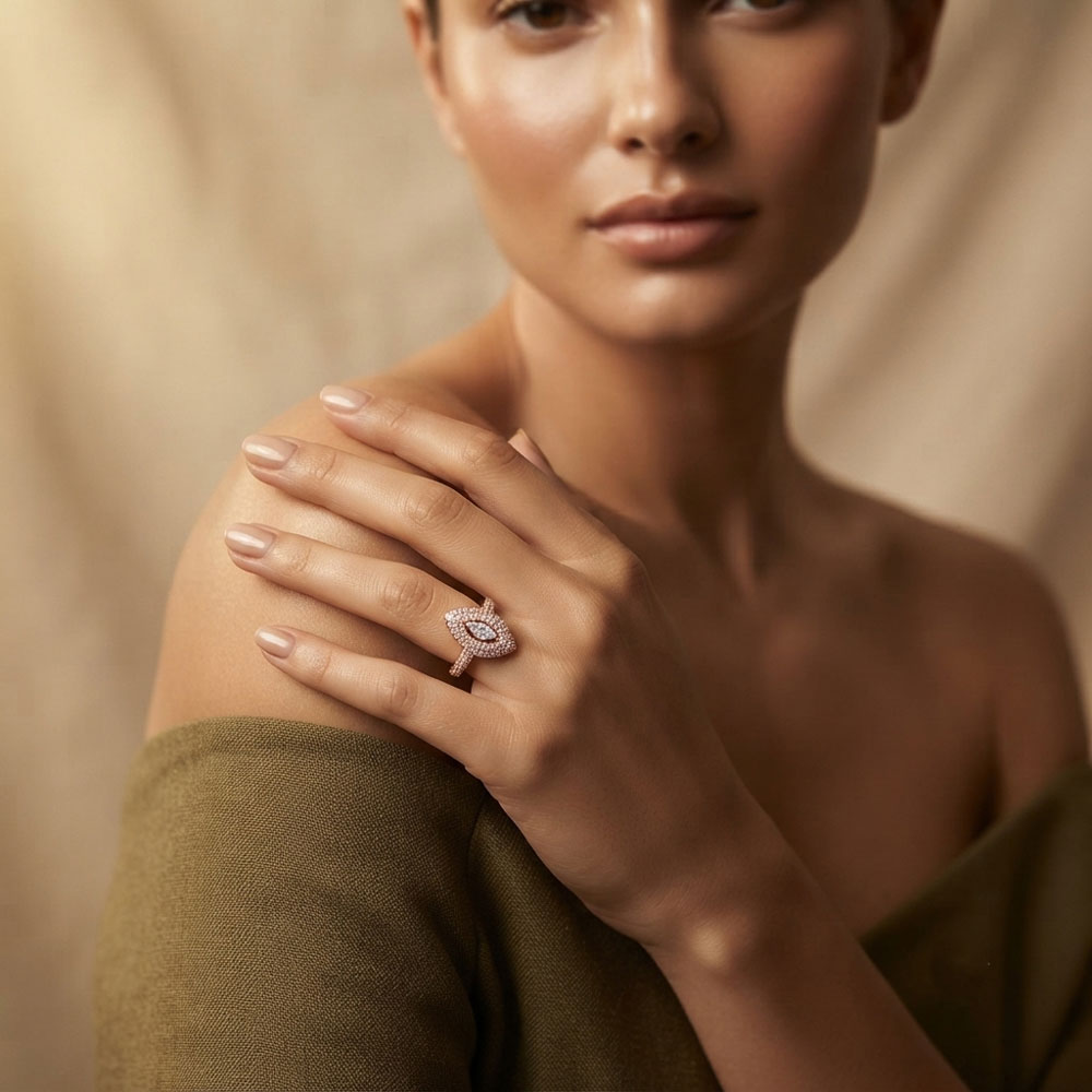 Daily Wear Rings – 14K Rose Gold | Gharenu GH016RNGRNR5600 Daily Wear Rings – 14K Rose Gold | Gharenu GH016RNGRNR5600